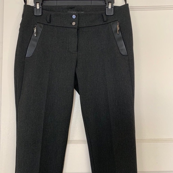 VANGELIZA Women Stretch Wool Dark Gray Pants - Picture 7 of 7